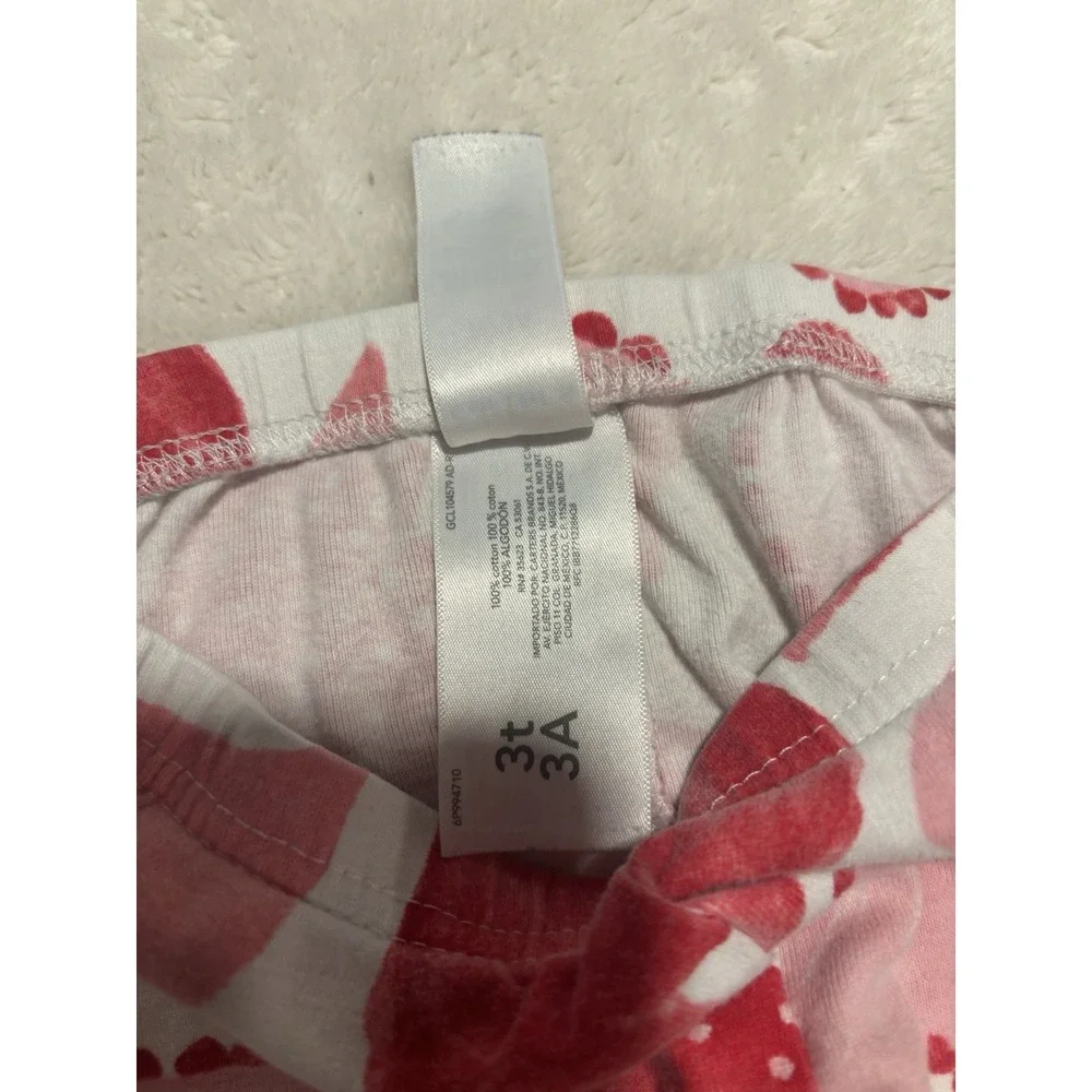 Toddler Girls Carter's & Barbie Pink Pajamas Lot Of 2- 3T‎